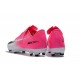 Nike Mercurial Vapor 11 FG Nouveaux Crampons de Foot Rose Blanc Noir