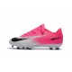 Nike Mercurial Vapor 11 FG Nouveaux Crampons de Foot Rose Blanc Noir