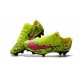 Nike Mercurial Vapor 11 FG Nouveaux Crampons de Foot Jaune Rose