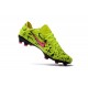 Nike Mercurial Vapor 11 FG Nouveaux Crampons de Foot Jaune Rose