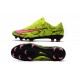Nike Mercurial Vapor 11 FG Nouveaux Crampons de Foot Jaune Rose