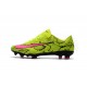 Nike Mercurial Vapor 11 FG Nouveaux Crampons de Foot Jaune Rose