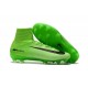 Nike Chaussure de Foot Meilleur Mercurial Superfly 5 FG ACC Vert Noir