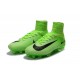 Nike Chaussure de Foot Meilleur Mercurial Superfly 5 FG ACC Vert Noir