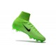 Nike Chaussure de Foot Meilleur Mercurial Superfly 5 FG ACC Vert Noir