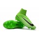 Nike Chaussure de Foot Meilleur Mercurial Superfly 5 FG ACC Vert Noir