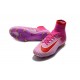 Nike Chaussure de Foot Meilleur Mercurial Superfly 5 FG ACC Rose Rouge Blanc