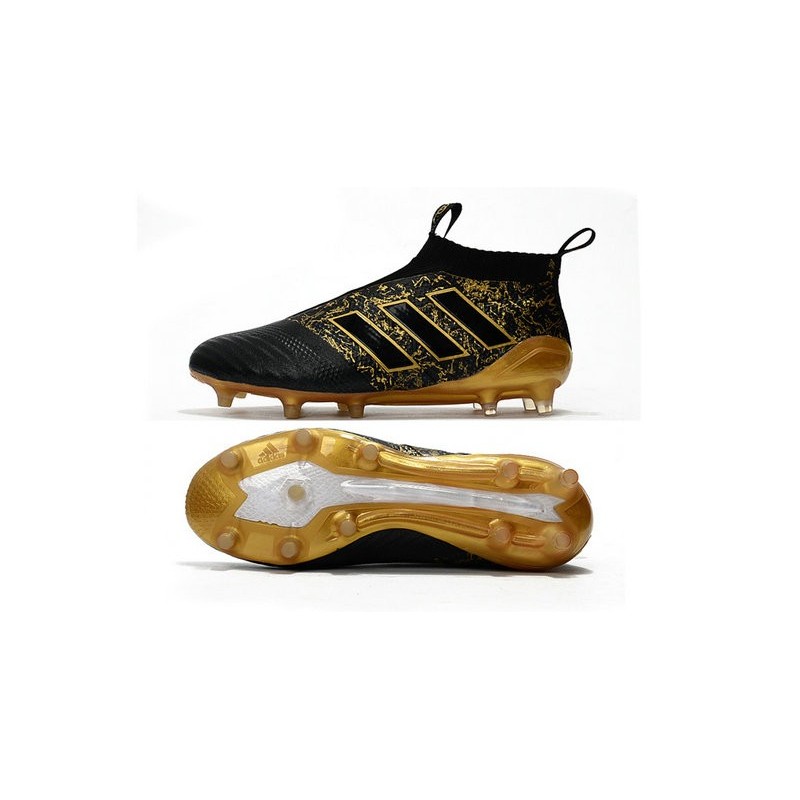Chaussures De Foot Lotto Noires - Taille 3 (jeunesse) - Occasion Très Peu Portées - Taïwan