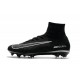 Nike Chaussure de Foot Meilleur Mercurial Superfly 5 FG ACC Noir Gris