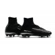 Nike Chaussure de Foot Meilleur Mercurial Superfly 5 FG ACC Noir Gris