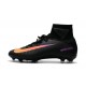 Nike Chaussure de Foot Meilleur Mercurial Superfly 5 FG ACC Noir Orange