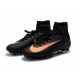 Nike Chaussure de Foot Meilleur Mercurial Superfly 5 FG ACC Noir Orange
