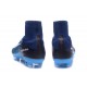 Nike Mercurial Superfly V FG Nouvel 2017 Crampons de Football Bleu Blanc Noir