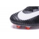 Nike Mercurial Superfly V FG Nouvel 2017 Crampons de Football Noir Blanc
