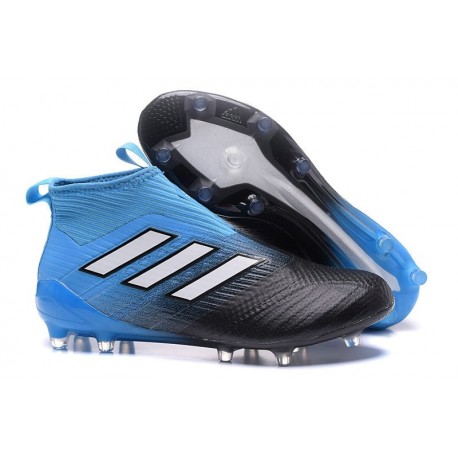 adidas Ace17+ Purecontrol FG Chaussures de Football - Bleu Noir