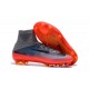 Nike Mercurial Superfly V FG Nouvel 2017 Crampons de Football Gris Hematite