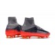 Nike Mercurial Superfly V FG Nouvel 2017 Crampons de Football Gris Hematite