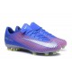 Nike Mercurial Vapor 11 FG Nouveaux Crampons de Foot Rose Bleu Argent