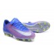 Nike Mercurial Vapor 11 FG Nouveaux Crampons de Foot Rose Bleu Argent