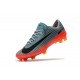 Nike Mercurial Vapor 11 FG Nouveaux Crampons de Foot Gris Orange