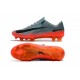 Nike Mercurial Vapor 11 FG Nouveaux Crampons de Foot Gris Orange
