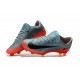 Nike Mercurial Vapor 11 FG Nouveaux Crampons de Foot Gris Orange
