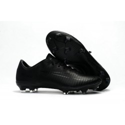 Nike Mercurial Vapor 11 FG Nouveaux Crampons de Foot Tout Noir