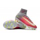 Nike Mercurial Superfly V FG Nouvel 2017 Crampons de Football Rosa Gris