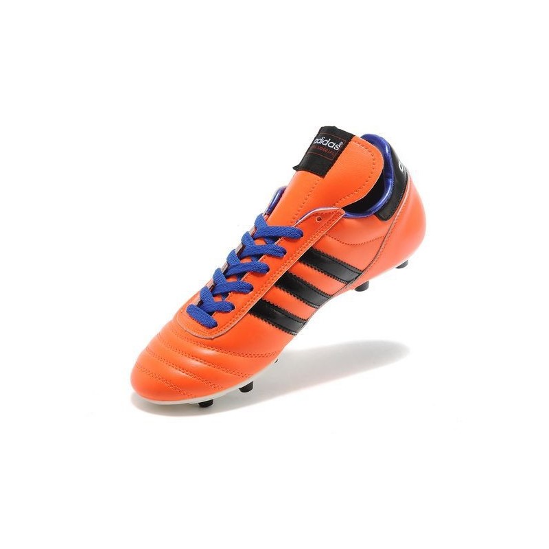 Chaussures de Football adidas Copa Mundial FG Cuir de Kangourou Orange