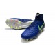 Nike Chaussure Football Nouveaux Magista Obra II FG Bleu