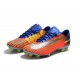 Nike Mercurial Vapor XI FG Neuf Chaussure Football Bleu Carmin Chrome