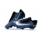 Nike Mercurial Vapor XI FG Neuf Chaussure Football Bleu Noir Blanc