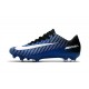 Nike Mercurial Vapor XI FG Neuf Chaussure Football Bleu Noir Blanc