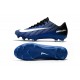 Nike Mercurial Vapor XI FG Neuf Chaussure Football Bleu Noir Blanc