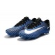 Nike Mercurial Vapor XI FG Neuf Chaussure Football Bleu Noir Blanc