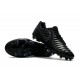 Nike Crampons de Foot Tiempo Legend 7 FG Cuir - Tout Noir