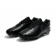 Nike Crampons de Foot Tiempo Legend 7 FG Cuir - Tout Noir