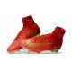Nike Mercurial Superfly V FG Nouvel 2017 Crampons de Football Rouge Or
