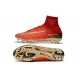 Nike Mercurial Superfly V FG Nouvel 2017 Crampons de Football Rouge Or
