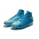 Chaussure Football Nouveaux Nike Hypervenom Phantom 3 DF FG - Bleu Blanc