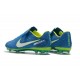 Nike Mercurial Vapor XI FG Neuf Chaussure Football Neymar Bleu