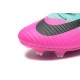 Nike Mercurial Superfly V FG Nouvel 2017 Crampons de Football Bleu Rose Noir