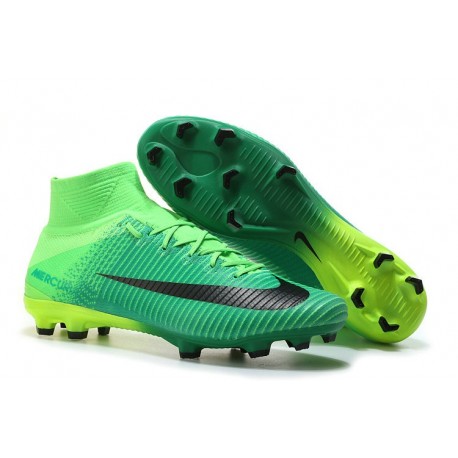 Nike Chaussure Foot Neuf Mercurial Superfly 5 FG ACC Vert Noir