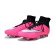 Nouvelle Ronaldo Chaussure Foot Nike Mercurial Superfly FG Rose Blanc Noir