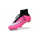 Nouvelle Ronaldo Chaussure Foot Nike Mercurial Superfly FG Rose Blanc Noir