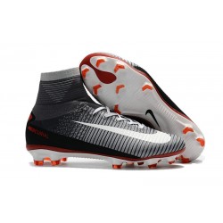 Nike Chaussure Foot Neuf Mercurial Superfly 5 FG ACC Noir Gris Blanc