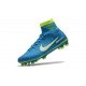 Nike Chaussure Foot Neymar Mercurial Superfly 5 FG ACC Bleu
