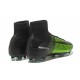 Nike Chaussure Foot Neuf Mercurial Superfly 5 FG ACC Vert Noir