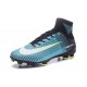 Nike Chaussure Foot Neuf Mercurial Superfly 5 FG ACC Bleu Blanc Jaune