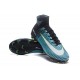 Nike Chaussure Foot Neuf Mercurial Superfly 5 FG ACC Bleu Blanc Jaune
